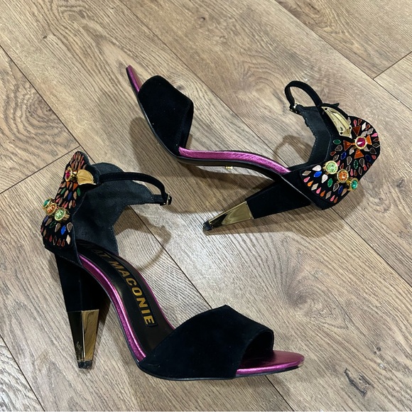 KAT MACONIE Phoenix beaded high heels - Size 38 / 8 - Picture 2 of 12